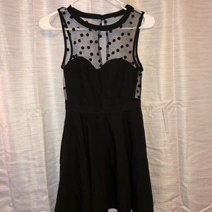 COINCIDENCE AND CHANCE black polka dot dress